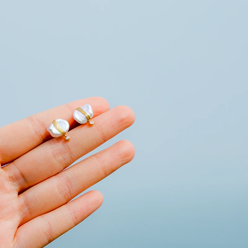 Vanssey модные ювелирные изделия ручной работы облако натуральный жемчуг барокко