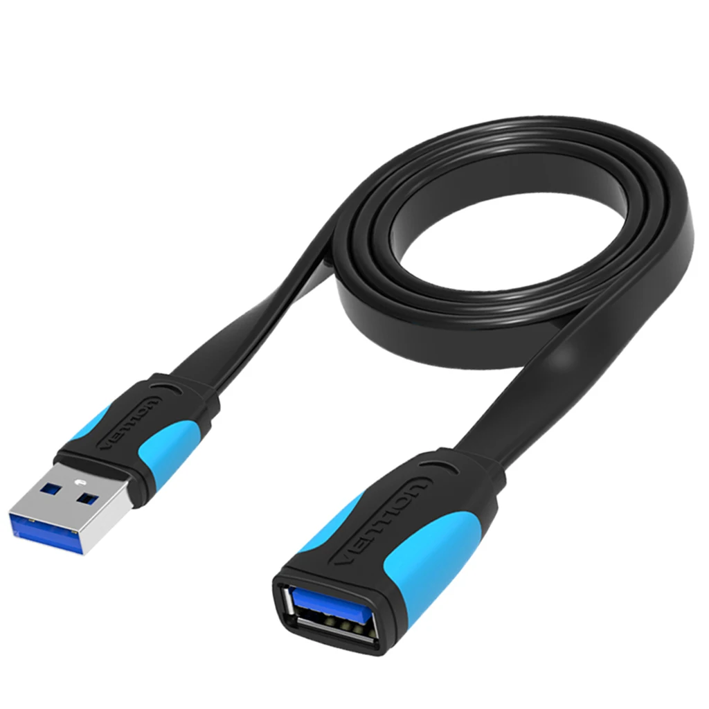 Кабель удлинитель SuperSpeed USB 0 5 тип A штекер гнездо для флэш накопителя MP4