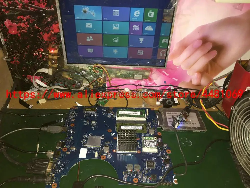 Для Samsung NP R540 ноутбук BA41 01218A 01219A 01220A Материнская плата ноутбука HM55 DDR3|Материнские