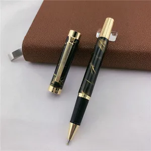 Монте-крепление металлическая Роскошная элегантная Шариковая Ручка-роллер письменные принадлежности для офиса и школы Материал Канцтовары 006