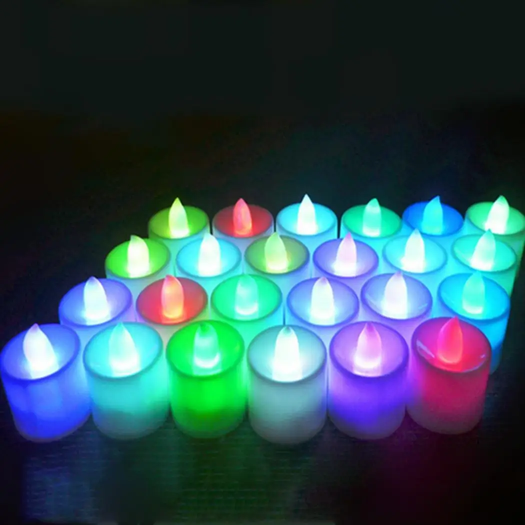 Shape Light Set LED Home Festival Bar 12 Lights Pcs Celebration Flashing KTV Tea Up Restaurant Party etc Candle | Дом и сад