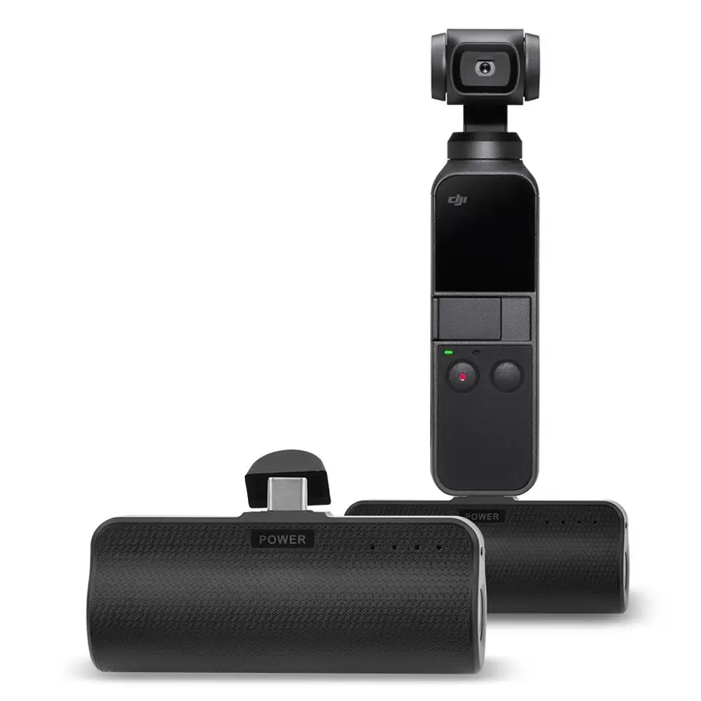 BEESCLOVER 3300 мАч Мобильный Внешний аккумулятор для DJI OSMO PCOKET Type C Зарядное устройство