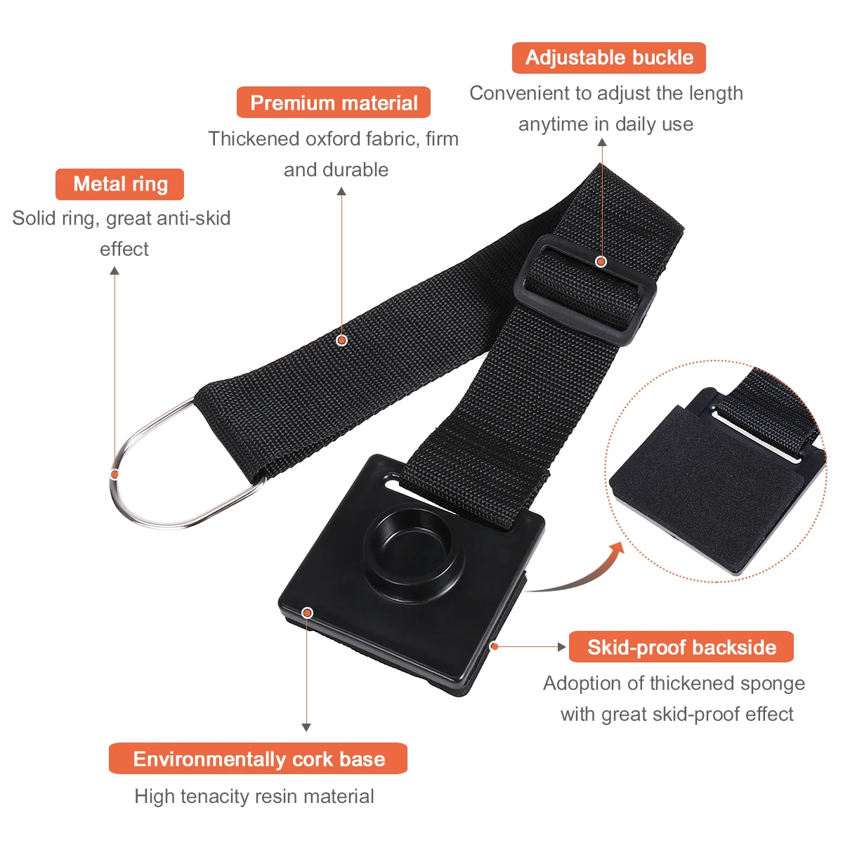 ROSENICE Виолончель эндпин анкерный нескользящий фиксатор Держатель подставка