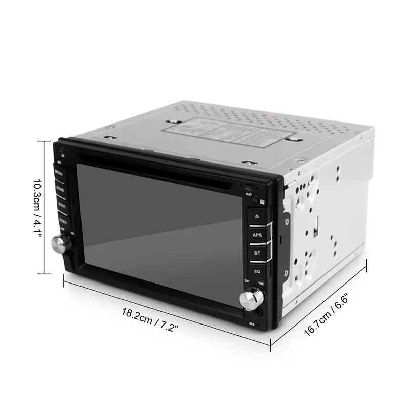 Автомобильный DVD плеер с сенсорным экраном 6 2 дюйма Bluetooth MP3 MP4 USB SD|Автомагнитолы| |