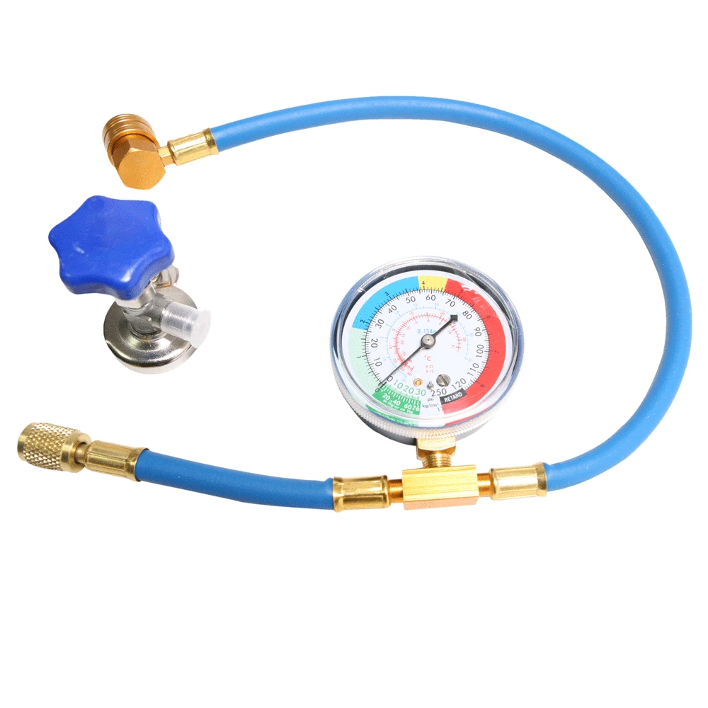 Кондиционер воздуха R134A R12 R22 перезарядка измерительный шланг с манометром