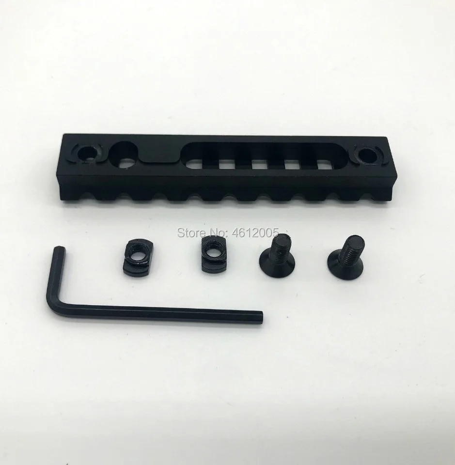 9 Слот выдолбленный MLOK Rail секция Picatinny для Handguard Mount Sytstem|Кронштейны и аксессуары