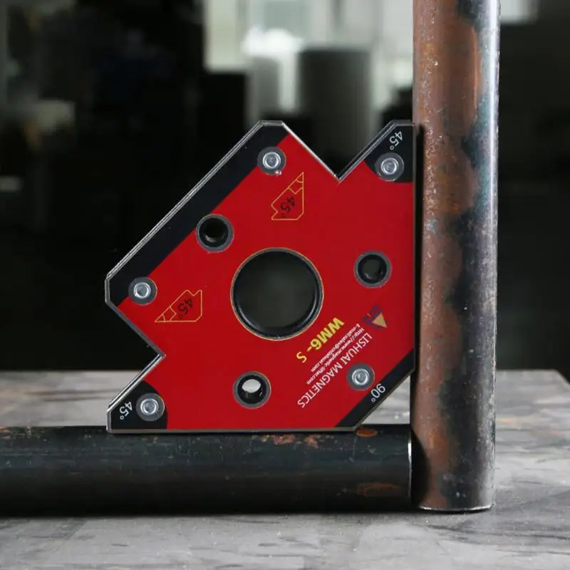 Твердый Прочный Стальной корпус многоугольный дизайн 2 шт. WM6 S стрелка Магнитный