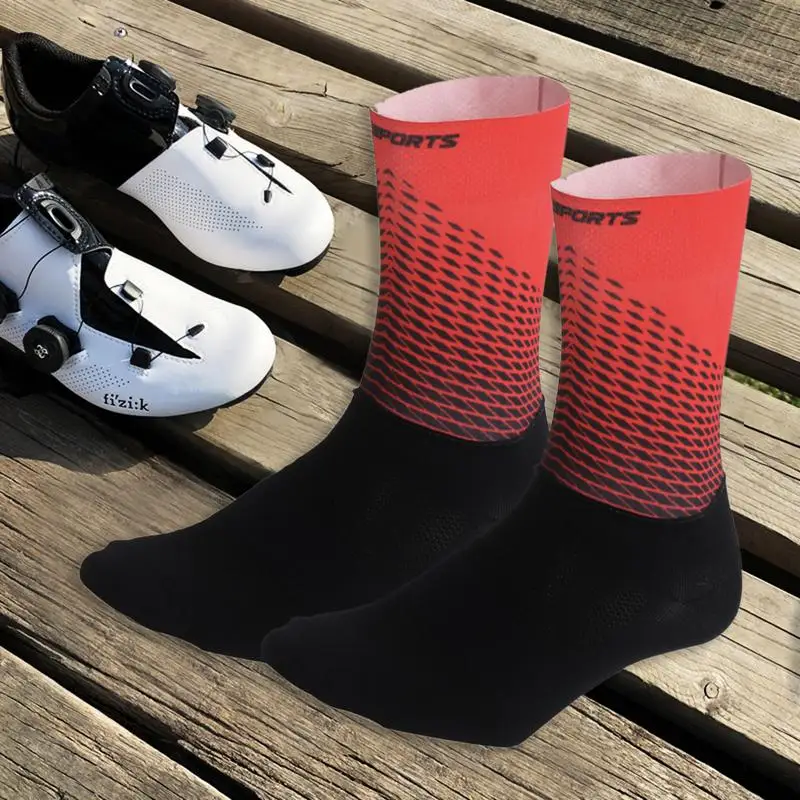 

2019 New High Quality Professional Brand Sport Socks Breathable Road Bicycle Socks Outdoor Sports Racing Cycling Sock