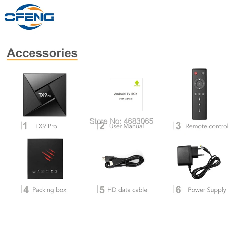 TX9 Pro Smart ТВ Box Android OS 7 1 2 Гб оперативной памяти 16 встроенной процессор Amlogic S912 Octa core с