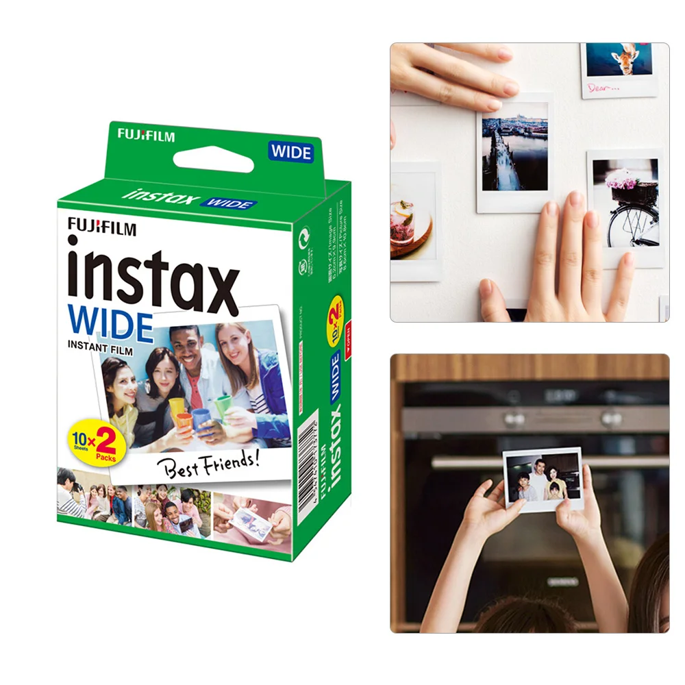 2018 Рождественский Новогодний подарок Fujifilm Instax WIDE300 пленка для мгновенной камеры
