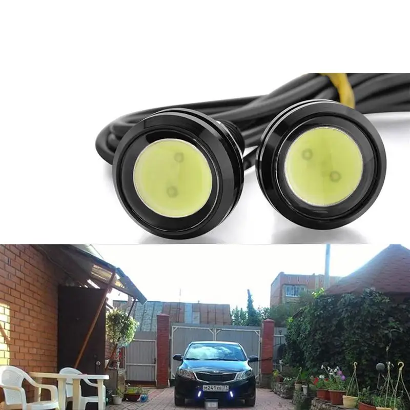 

1 Pair 22MM Car Led Eagle Eye DRL Daytime Running Lights LED 12V Backup Reversing Parking Signal Automobiles Lamps DRL