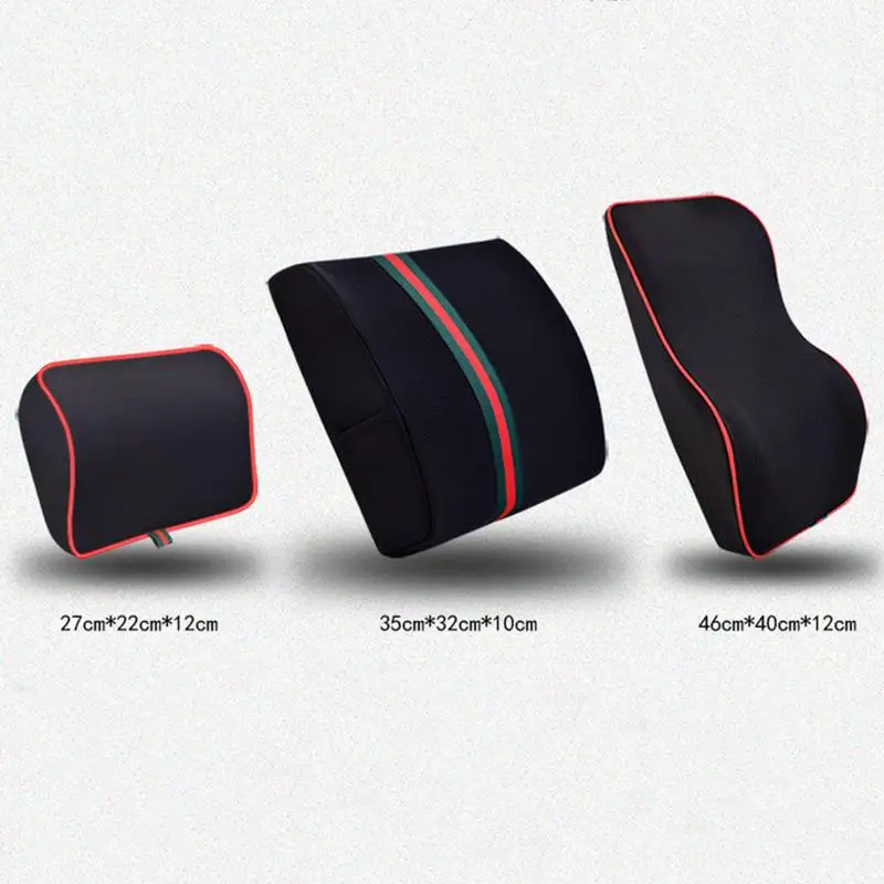 Автомобильная подушка на подголовник 3D из пены с эффектом памяти для шеи Подушка