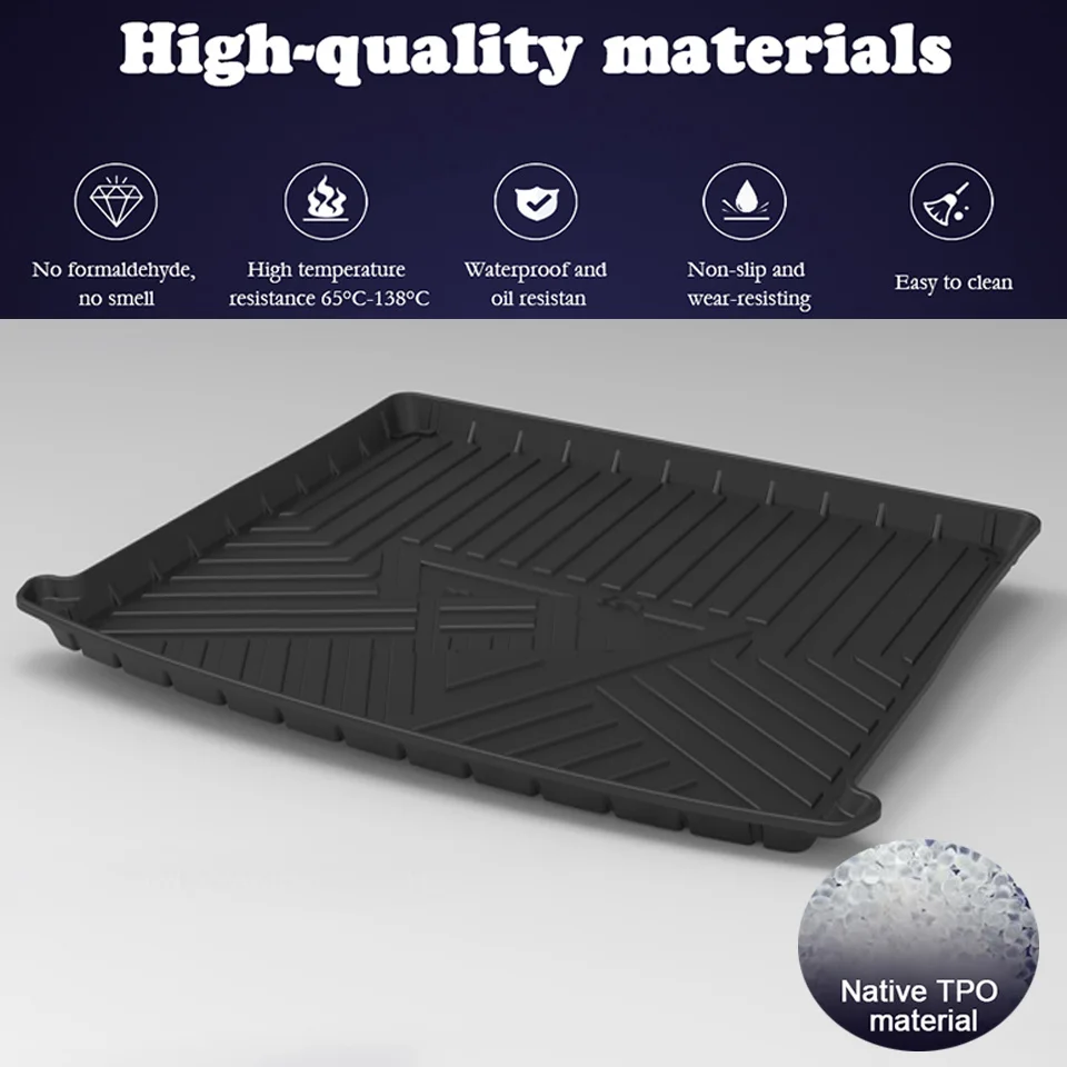 

Водонепроницаемый нескользящий коврик для багажника автомобиля для LAMANDO C-TPEK PHIDEON PASSAT