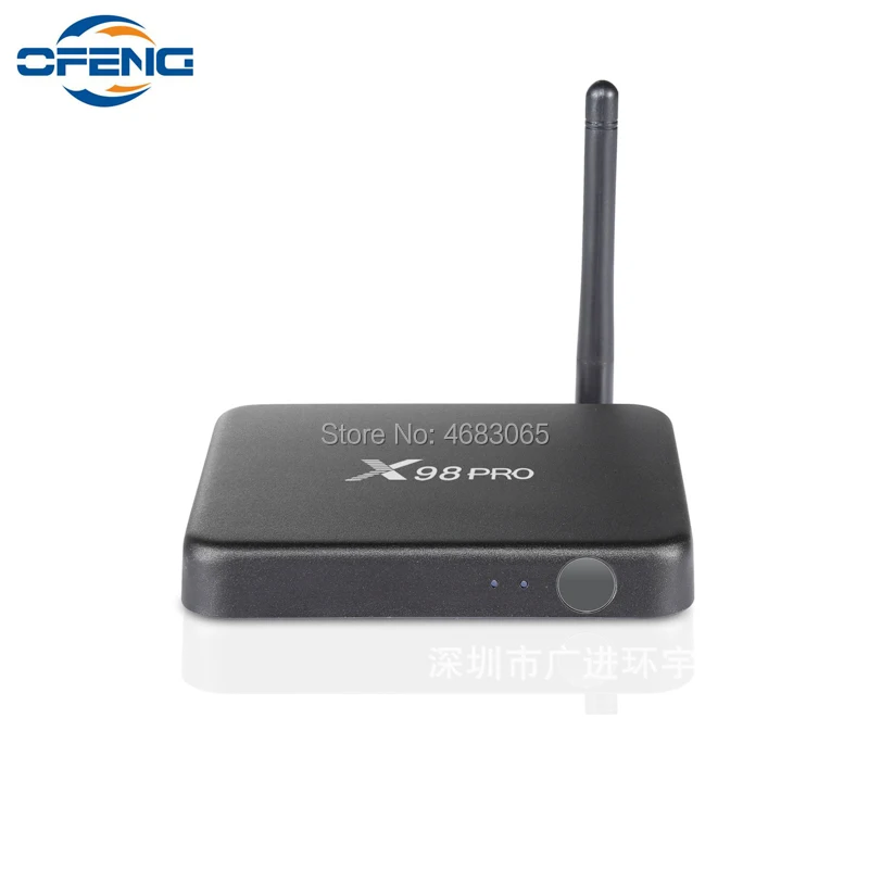 Приставка Смарт ТВ X98 PRO Android 6 0 2 + 16 ГБ Amlogic S912 8 ядер 4/5 ГГц Wi Fi|ТВ-приставки и