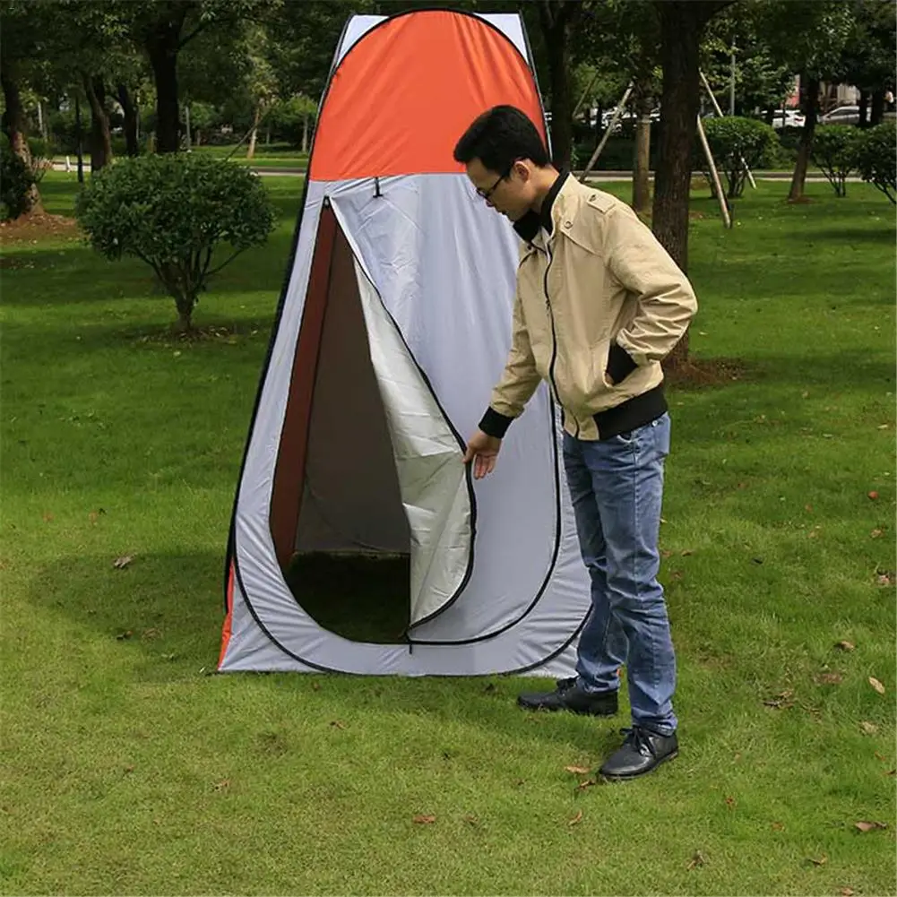 Портативный Душ частной жизни Туалет Кемпинг Pop Up Палатка камуфляж/УФ функция