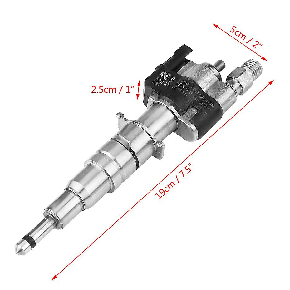 Топливная форсунка для Bmw 135I 335I 535I 650I 740I 750I X6 13537585261-09 (6 шт.) | Автомобили и мотоциклы