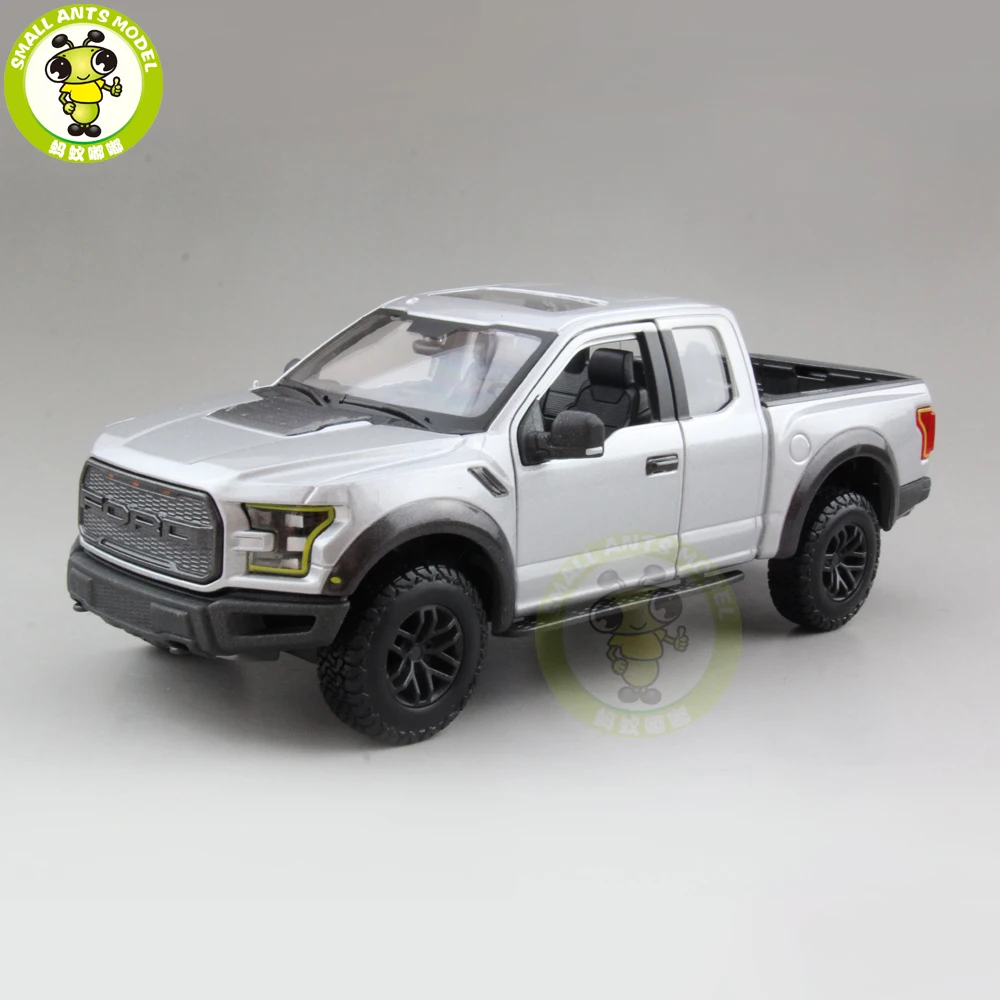 1/24 Ford F150 F 150 Raptor 2017 грузовики пикап литая металлическая Модель автомобиля игрушки