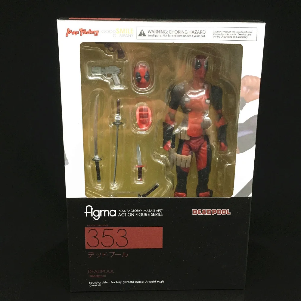 Huong Moive Фигурка 15 см Дэдпул Figma #353 di Azione del ПВХ фигурка Da Collezione модель игрушки |