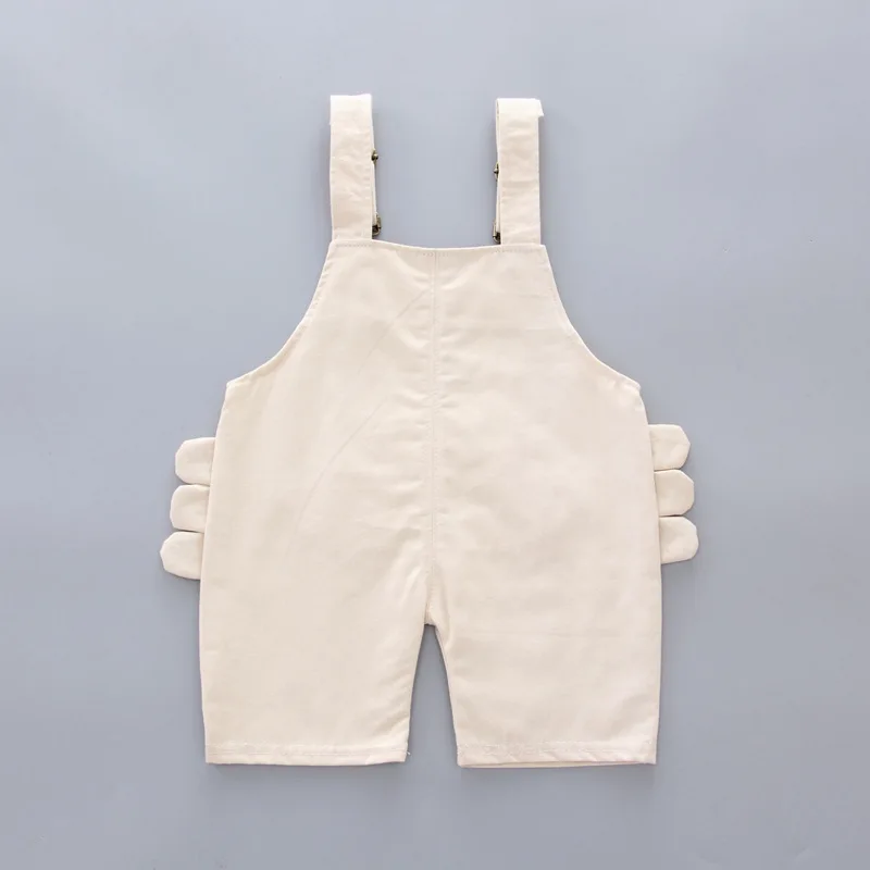 Children Boys Girls Cotton Clothing Fashion Baby Striped T-shirt Overalls 2Pcs/Set Kids Cartoon Clothes Summer Toddler Tracksuit | Детская