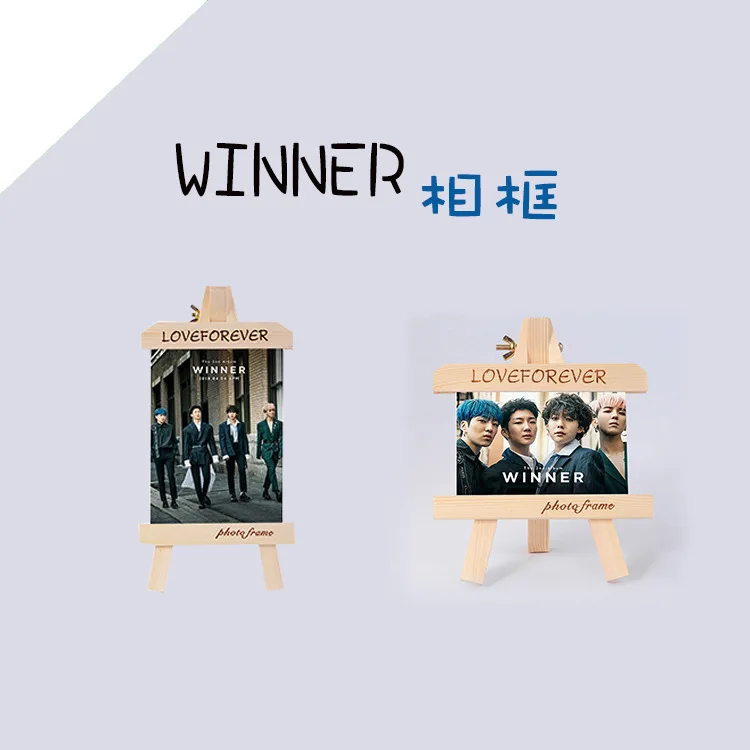 

[MYKPOP]WINNER Wood Frame + Photo KPOP Fans Collection SA18090602