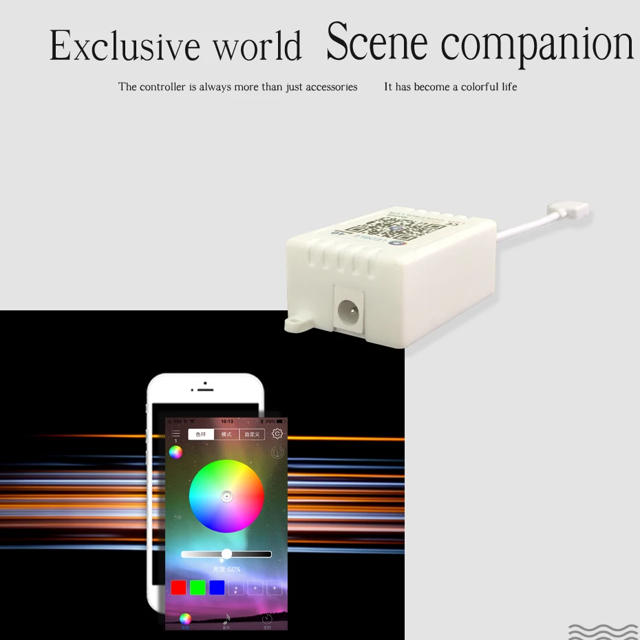 DC12V 24V RF LED Диммер контроллер Bluetooth RGB пульт дистанционного управления музыкой для
