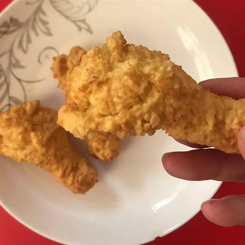 Искусственная еда Реалистичная куриная крыла барабанная палочка имитация