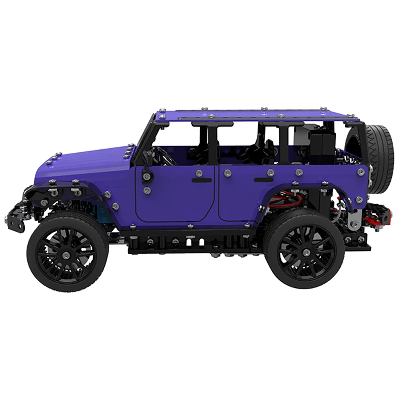 SW-004 2 4G 6 каналов RC автомобиль из нержавеющей стали модель гибкое рулевое