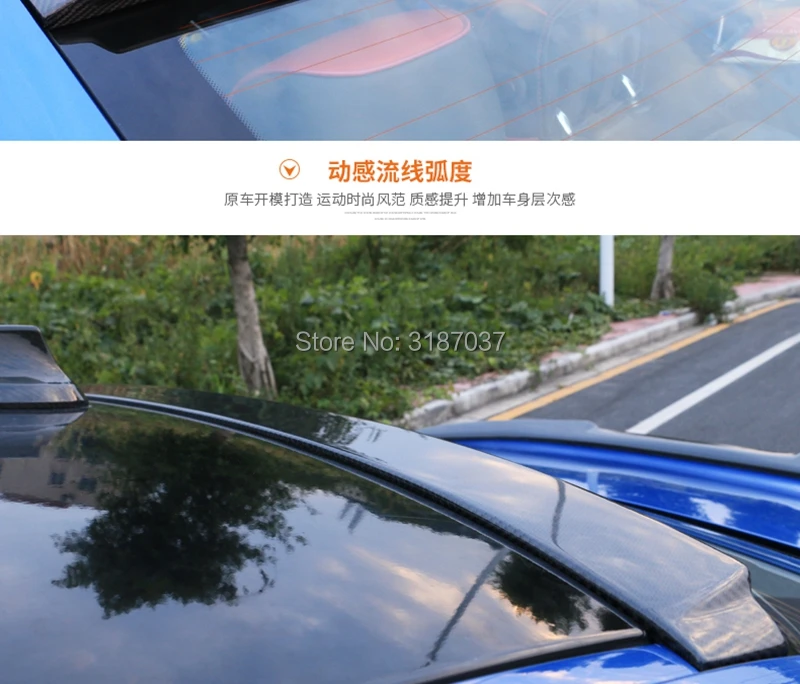 Для BMW M3 320i 320li 325li 328i F30 F35 Roo ABS пластиковая Неокрашенная искусственная Задняя