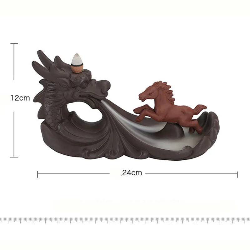 Новый держатель для благовоний с обратным потоком керамическая горелка