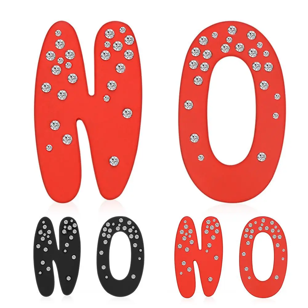 Модная женская девушка 3D письмо Rhinstone ухо шпилька украшение серьги простой