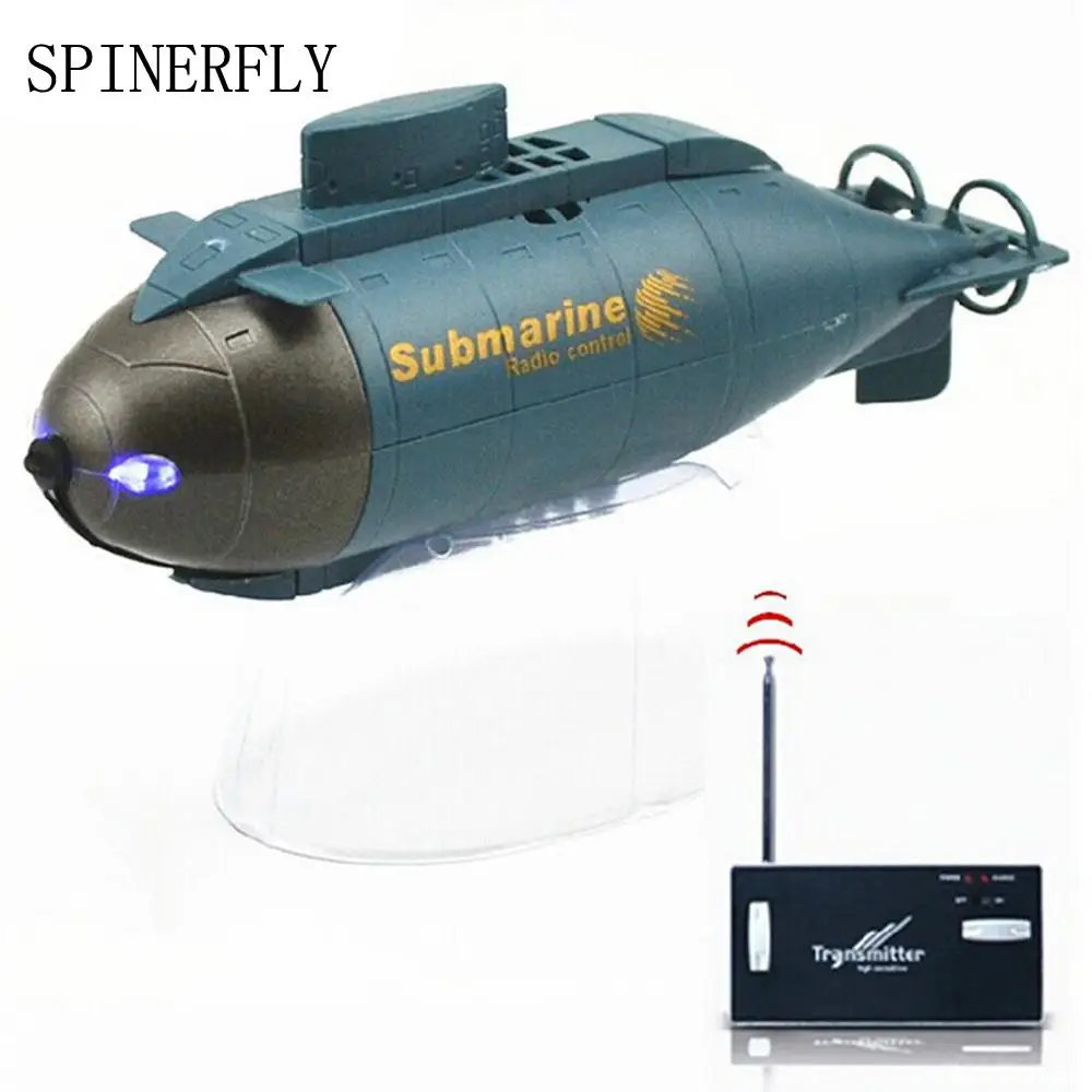 6 CH RC высокая скорость подводная лодка создать игрушки Мини перезаряжаемая пульт