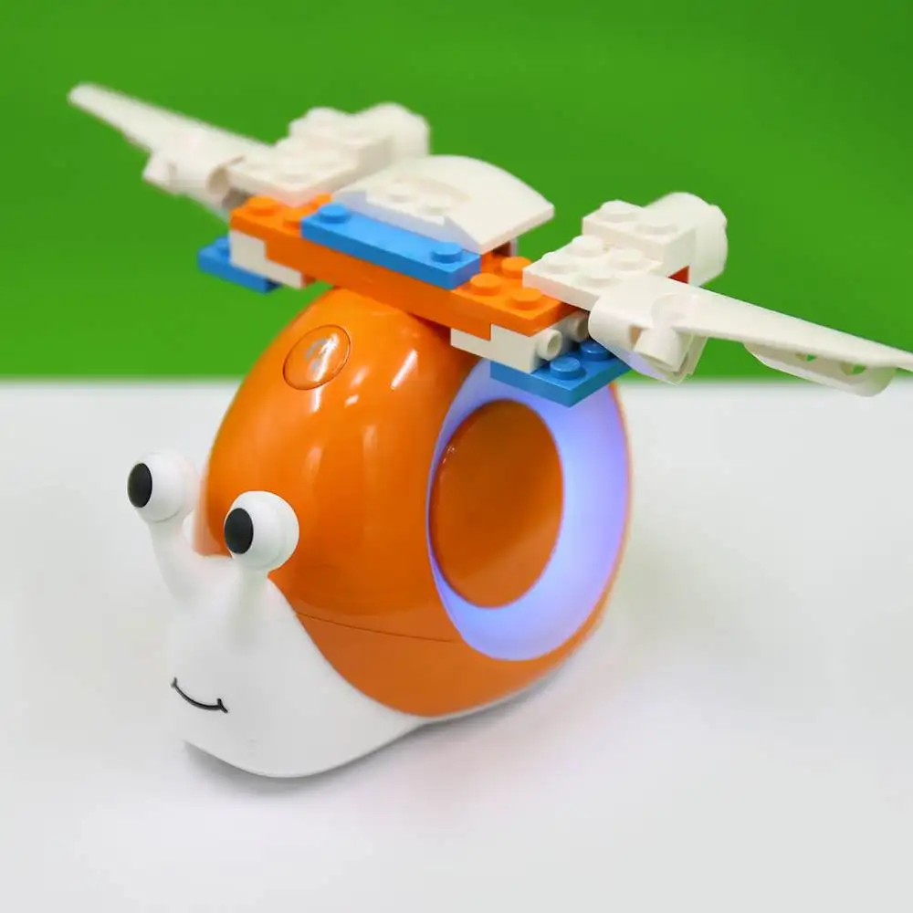 Robobloq Qobo умная Улитка RC робот игрушка для паровой программируемый обучающий| |
