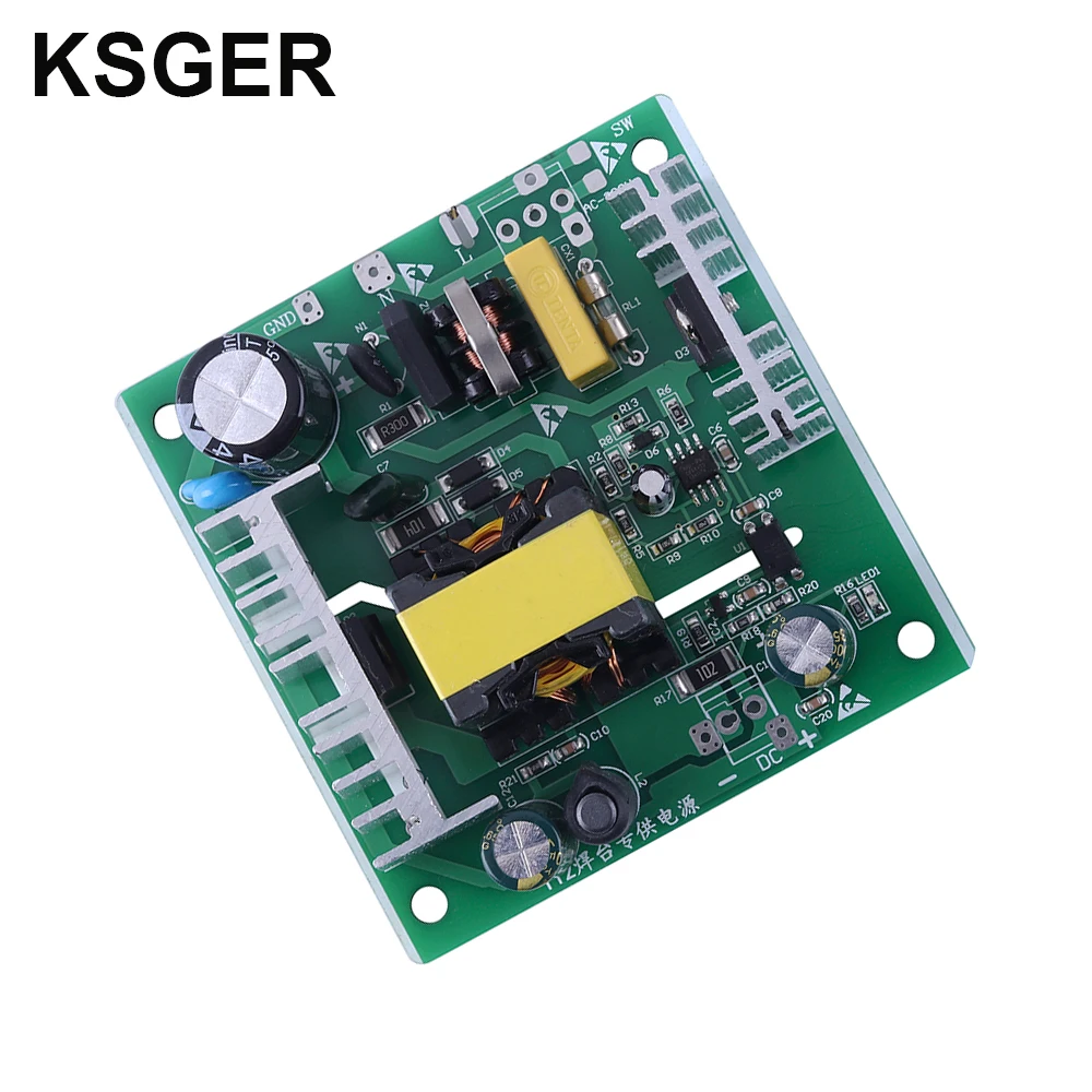 KSGER 96W 24V 5A блок электропитания для STM32 STC OLED T12 цифровой DIY контроллер паяльной