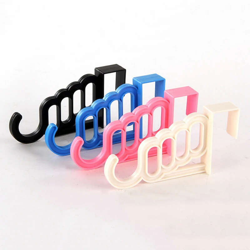 Ueful Fashion Convenient Hook Hanger Over Door Hanging Cloth Coat Racks Cap Bag Four Holes | Дом и сад