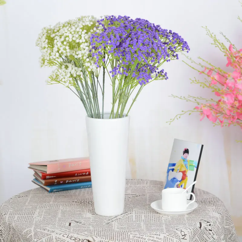 6 веток Звезды Цветок Имитация Поддельные Gypsophila цветы искусственные невесты