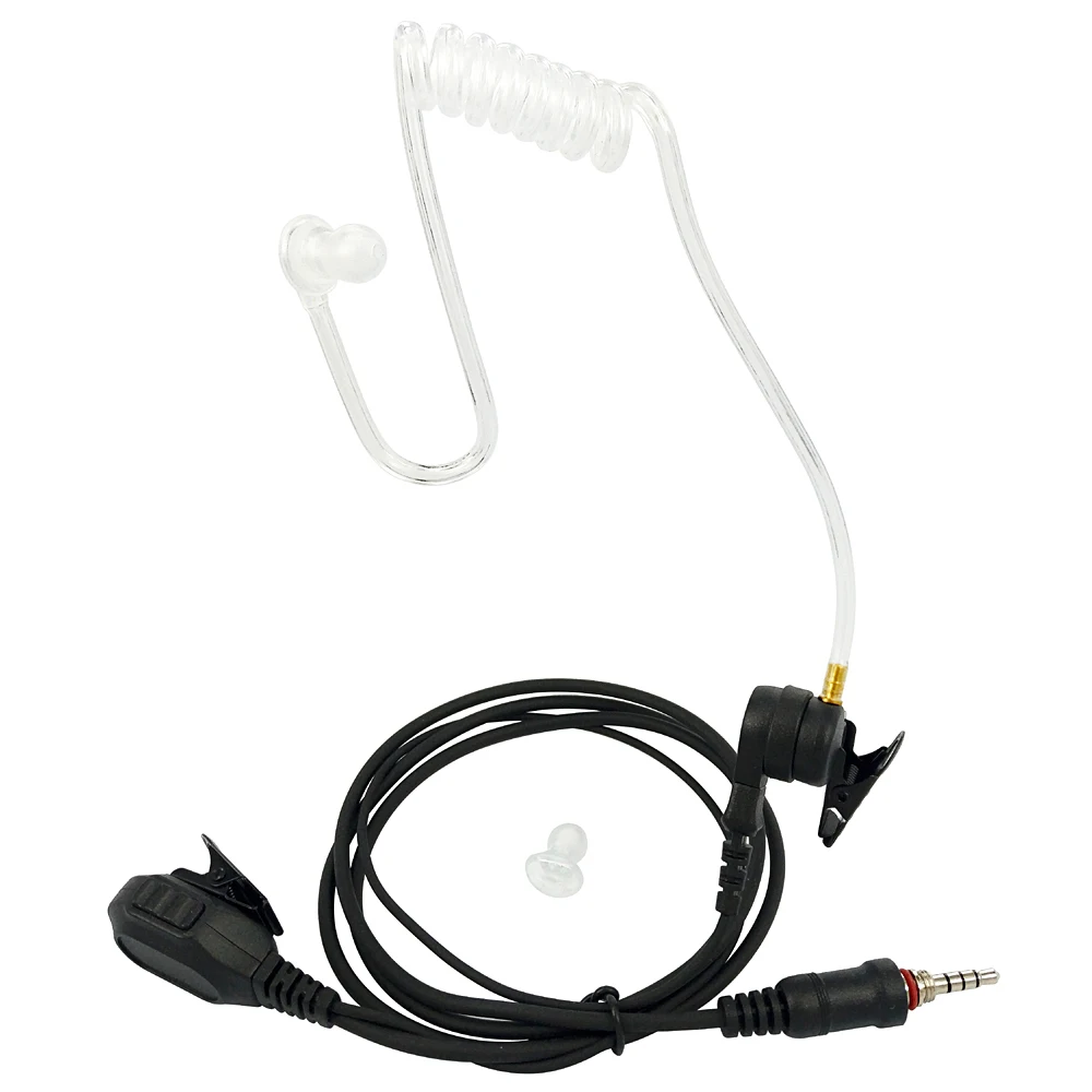 Гарнитура Air Tube функция PTT наушники для Yaesu Vertex VX 6R 7R VX6R VX7R FT 270 270R 127 двухстороннее