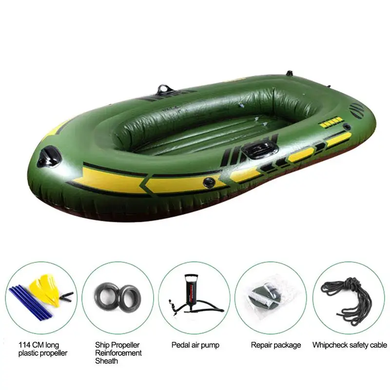 Один два человека надувной каяк спортивный Pro Rowboat гоночный пакет весла высокой