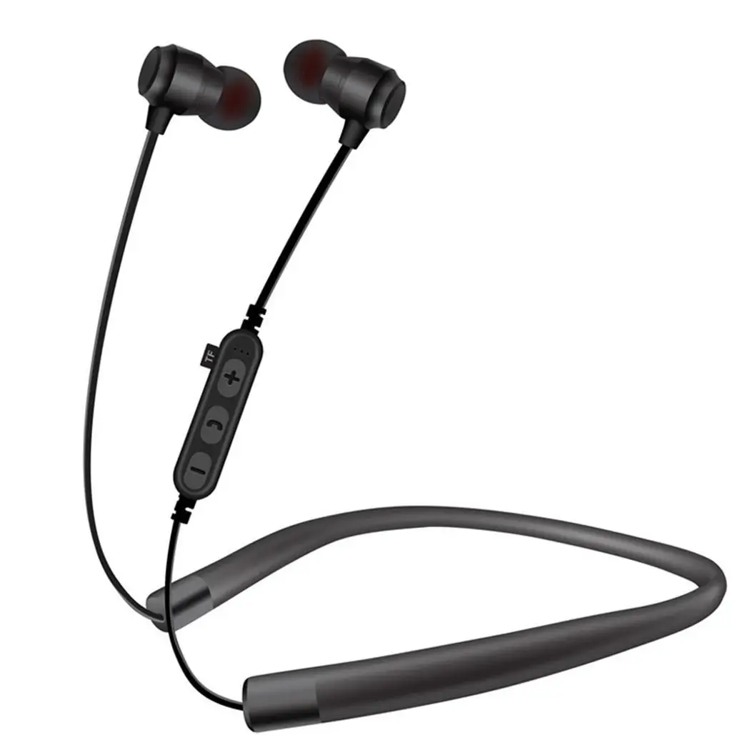 Спортивные шейные беспроводные наушники CSR 4 1 Bluetooth с микрофоном беспроводная