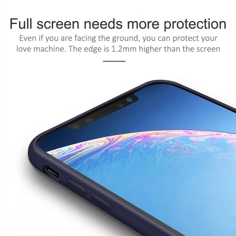 Чехлы для Iphone 6 7 6s 8 мягкий силиконовый матовый розовый чехол телефона X XS MAX милый