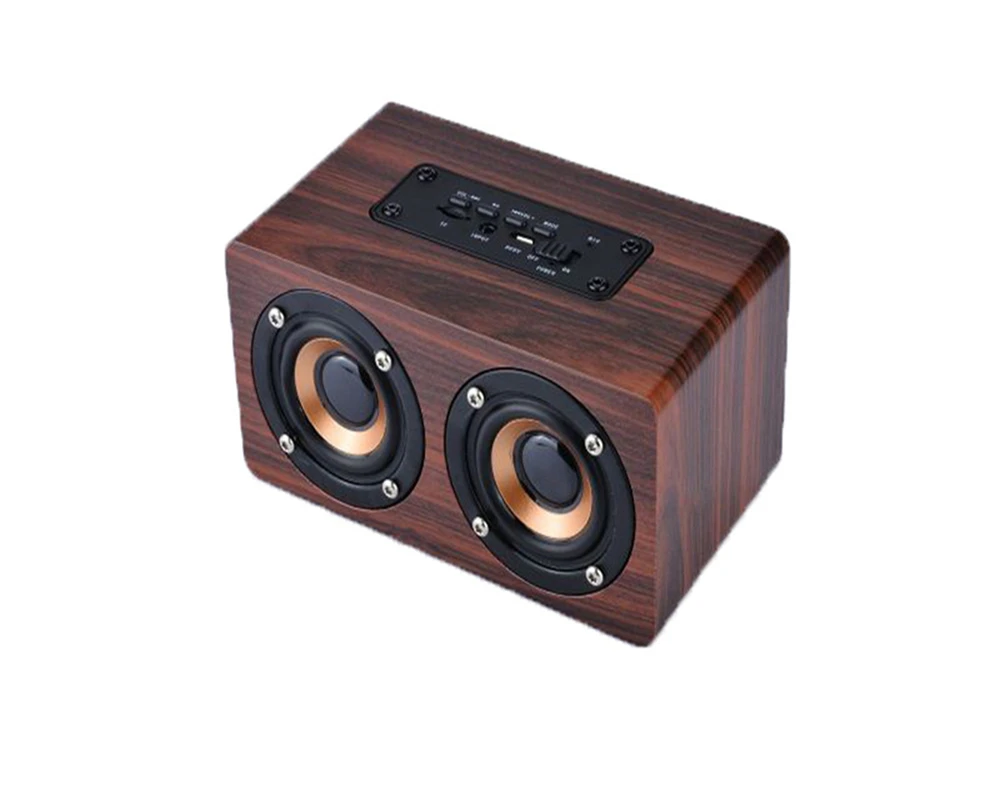 Mosunx 2017 Новый Hifi деревянный портативный Bluetooth динамик беспроводной колонка в