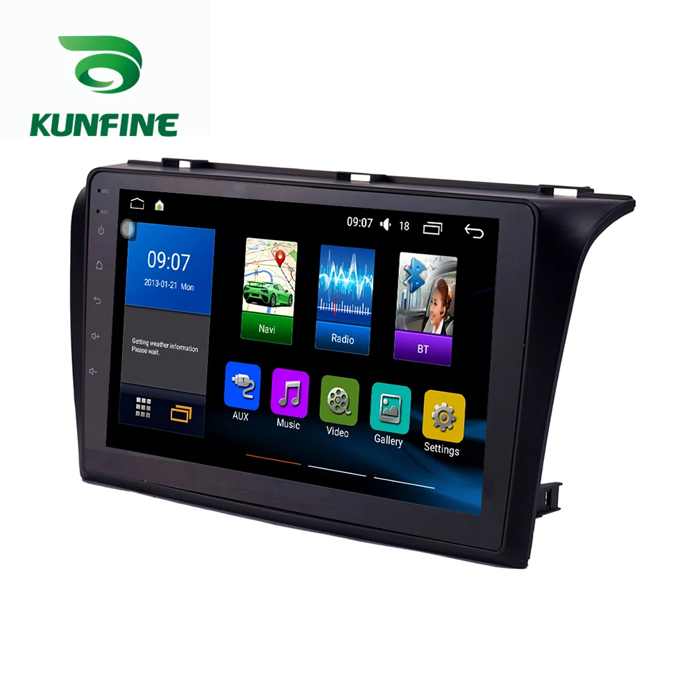 Восьмиядерный 1024*600 Android 8 1 автомобильный DVD GPS навигационный плеер Deckless стерео для