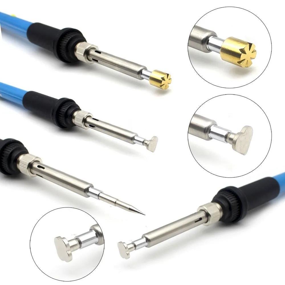ЕС/США Plug 220 в 60 Вт регулируемый температура паяльник Комплект вырезка пирография