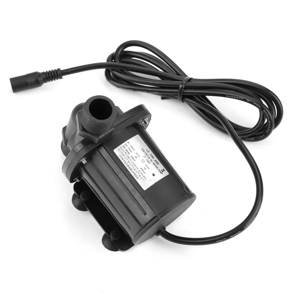 DC 12V бесщеточный мотор для водяного насоса Высокая гидравлическая Boost погружной
