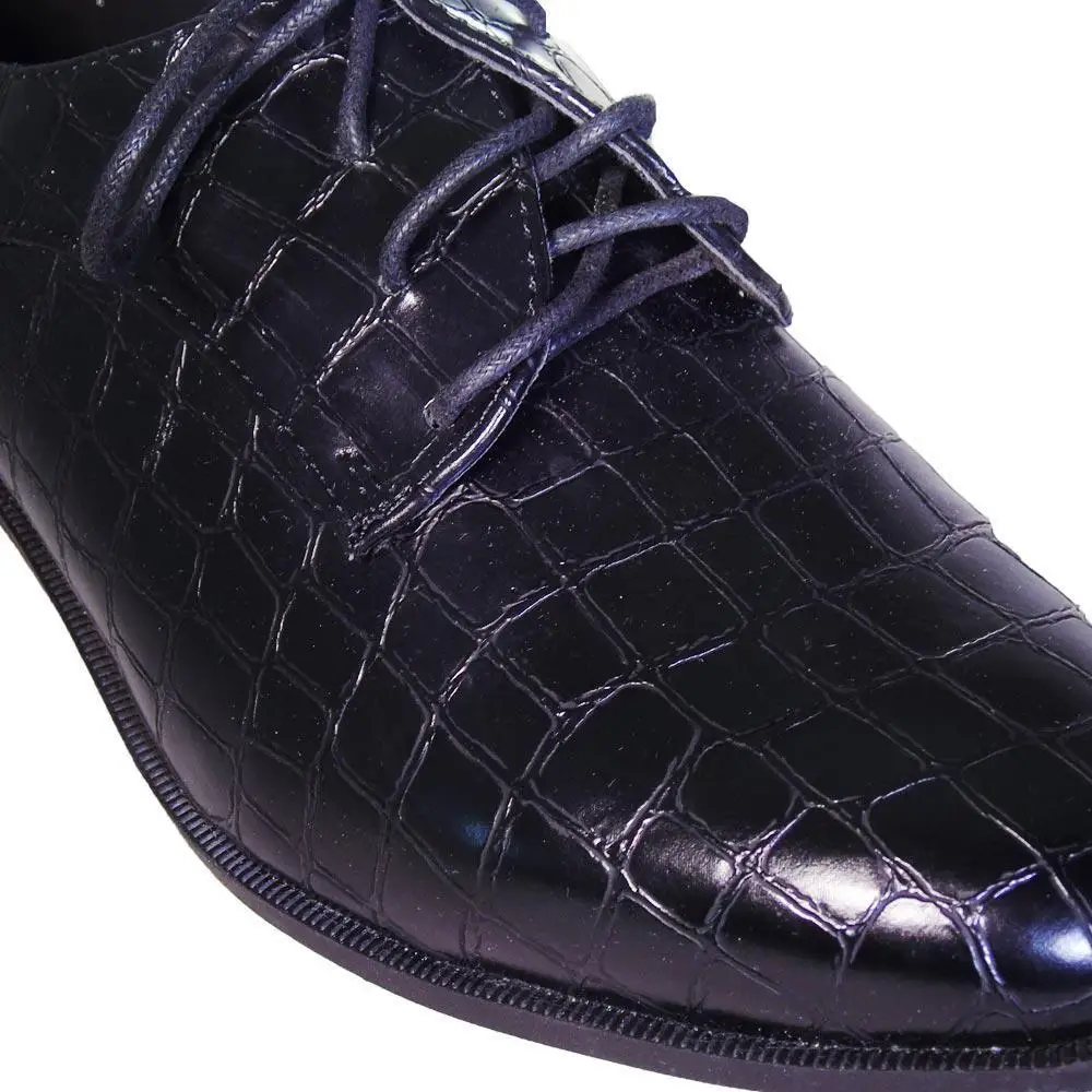 VERONA-WOMAN-SKIN-SHOES PLANES-VERONA 22904C BLUCHER COCO BLACK- | Обувь