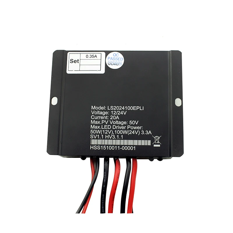 LEORY EPEVER 10A 24V Контроллер заряда на солнечной батарее уличный фонарь литиевая