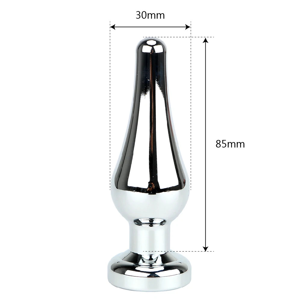 OLO Metal Anal Plugs With Diamond Stainless Steel Butt Plug Masturbation Prostate Massage Sex Toys for Women Men | Красота и здоровье