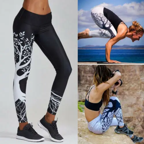 

2019 Women Pants Ladies Fitness Leggings Running Gym Exercise Trousers Hot