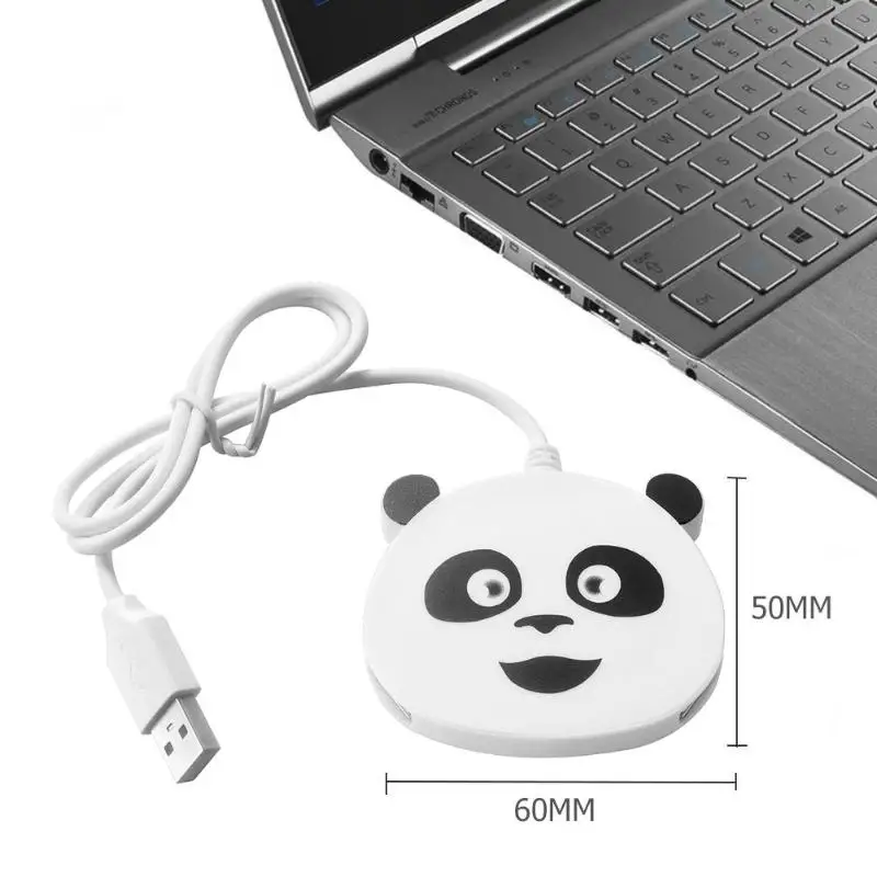 Симпатичные панды в форме высокой скорость 4 порты и разъёмы USB 2 0 концентратор