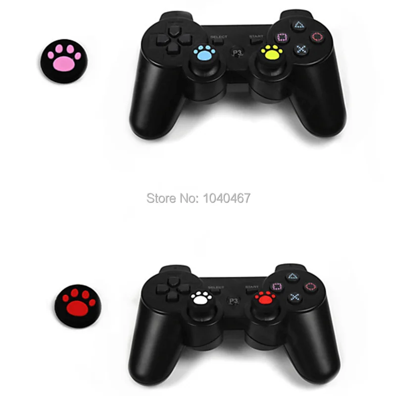 Резиновые силиконовые накладки на стики для джойстиков Playstation 4 Dualshock PS4/PS3/PS2/XBOX One