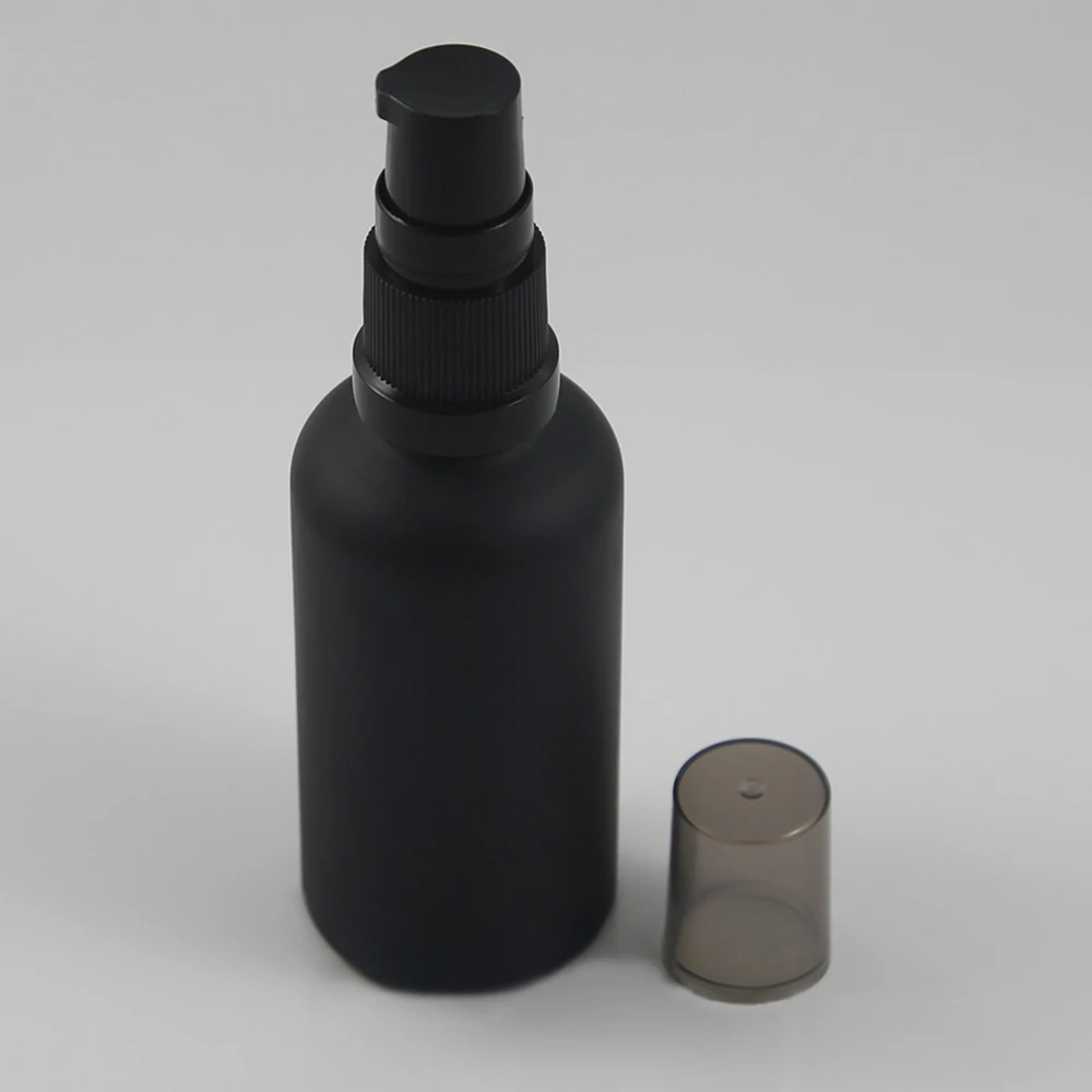 Hot sell 50ml cosmetic cream pump bottles black Liquid Soap Dispensers wholesale | Красота и здоровье